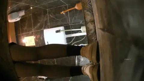 The Unnoticed Scene: Chinese Girls Wiping After Poop P1